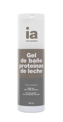 Gel de dus cu proteine din lapte, Interapothek | 750 ml