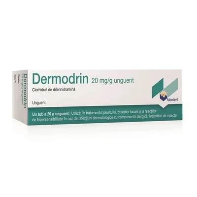 Dermodrin unguent, 20 mg/g, Montavit | 20 g