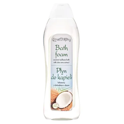 Spuma de baie cu Cocos si Extract de Aloe Vera Naturaphy, Blux | 1 l