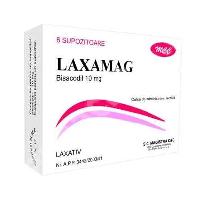 LAXAMAG 10 MG X 6
