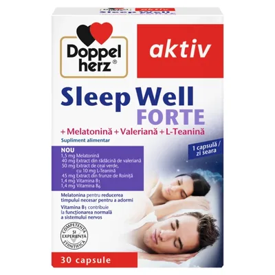 Sleep Well Forte, Doppelhertz Aktiv | 30 capsule