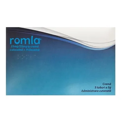 ROMLA 25 MG/25 MG/G X 1