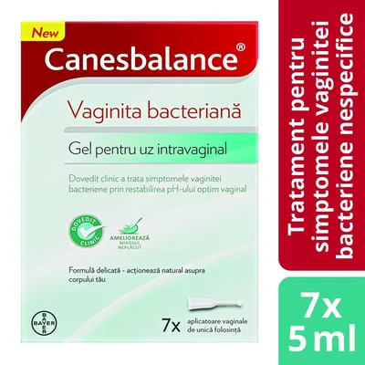 Canesbalance gel pentru vaginita bacteriana, Bayer | 7 aplicatoare