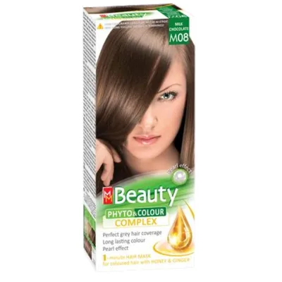 Vopsea de par M08 - Ciocolata cu lapte, MM Beauty | 110 g
