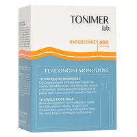 Apa de mare, Hypertonic 600 mOsm/Kg, Tonimer | 18 flacoane x 5 ml