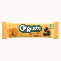Baton ecologic Bio din ovaz integral cu morcov si mere 12 luni+, Organix | 23 g