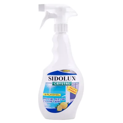 Solutie curatare geamuri Anti-aburire Lamaie Sidolux Crystal, Lakma | 500 ml