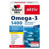 Omega 3 1400 mg, Doppelherz Aktiv | 30 capsule