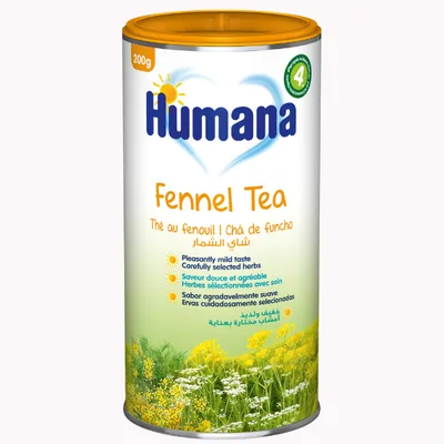 Ceai Fenicul 4+ luni, Humana | 200 g