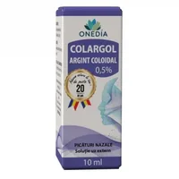 Colargol Argint Coloidal 0,5%, Onedia | 10 ml