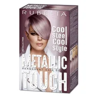 Vopsea de par METALLIC TOUCH- Metallic Pink, Rubella | 115 ml