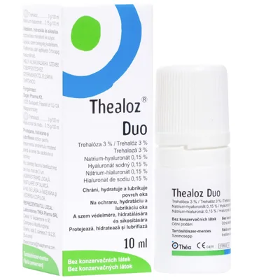 Thealoz Duo picaturi de ochi | 10 ml