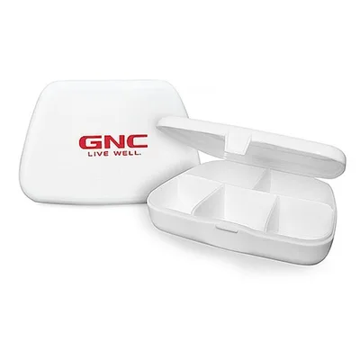 GNC Pill Box, Cutie Depozitare Capsule Si Tablete