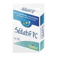 Sedatif PC, 40 comprimate, Sedatif PC, Sedatif PC, Boiron | 40 comprimate