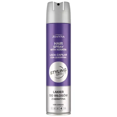 Fixativ de par cu keratina Very Strong Styling Effect, Joanna | 250 ml