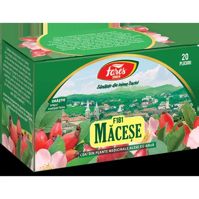 Macese, F181, ceai la plic, Fares | 20 plicuri