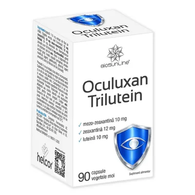 Oculuxan Trilutein BioSun Line, Helcor | 90 capsule