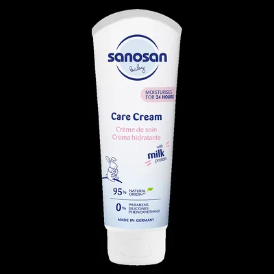 Crema hidratanta pentru bebelusi, Sanosan Baby | 100 ml
