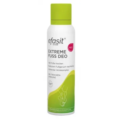 Spray deodorant pentru picioare Extreme Fuss Deo, Efasit | 150 ml