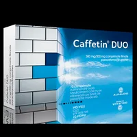 Caffetin Duo 500 mg/200 mg, Alkaloid | 10 comprimate filmate