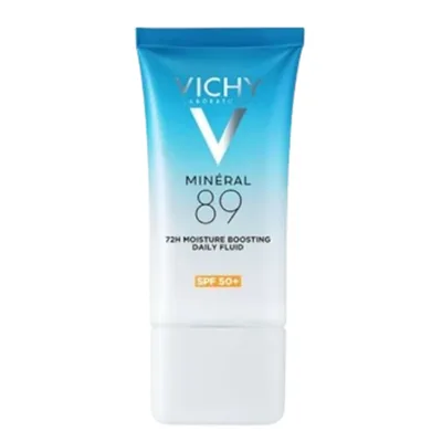 Fluid hidratant 72h cu acid hialuronic si SPF50 Mineral 89, Vichy | 50 ml