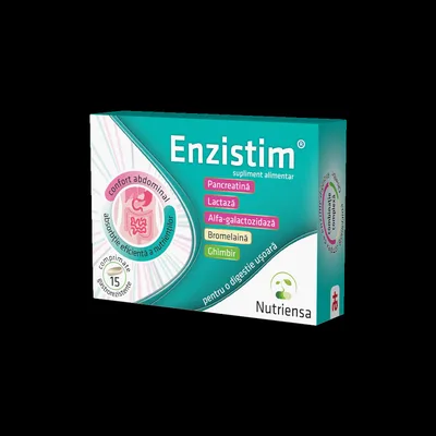 Enzistim, Antibiotice | 15 cpr gastrorezistente