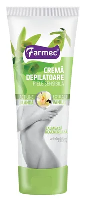 CREMA DEPILATOARE SENSIBILA VANILIE 150 ML 8220