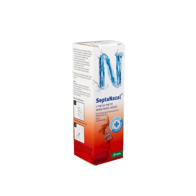 SeptaNazal Spray nazal pentru adulti 1mg/50mg | 10 ml