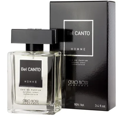 Apa de parfum pentru barbati Bel Canto Black, Carlo Bossi | 100 ml