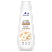 Gel spuma de baie  Creamy & Soft Soothing cu lapte BBC si provitamina B5, Luksja | 900 ml