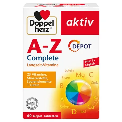 A-Z Depot cu Luteina, Doppelherz Aktiv | 30 comprimate