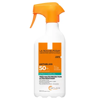 Anthelios Family spray de corp SPF 50+, La Roche-Posay | 300 ml