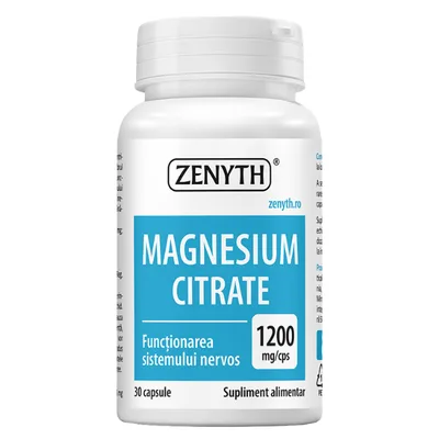 Magnesium Citrate 1200 mg, Zenyth | 30 capsule