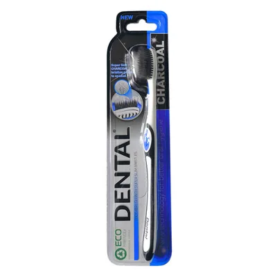 Periuta de dinti Dental cu carbune activ - Albastru, Rubella