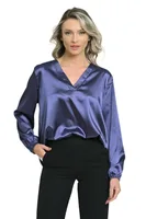 Bluza dama ERT24V258 gri albastrui, Eranthe | marimea L