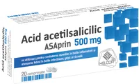 ASAprin 500 mg, Helcor | 20 comprimate