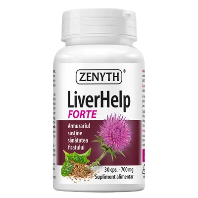 LiverHelp Forte 700 mg, 30 capsule - Zenyth