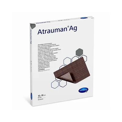 PANSAMENT UNG.ATRAUMAN AG 10X10CM 4995736