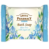 Sapun solid Iris Albastru si Ulei de Argan, Green Pharmacy | 100 g