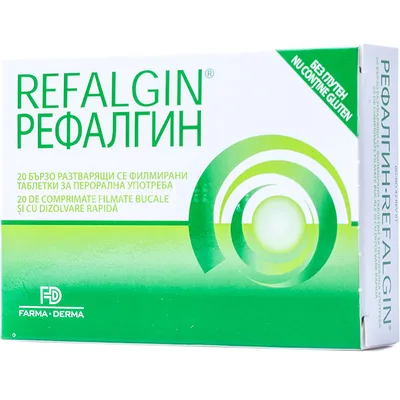 Refalgin, Farma-Derma Italia | 20 comprimate