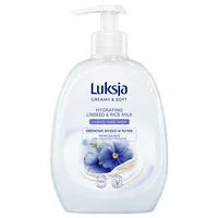 Sapun lichid CREAMY & SOFT cu pompita Hydrating, Luksja | 500 ml