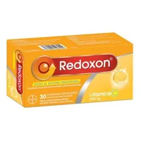 Redoxon cu aroma de lamaie 1000 mg, Bayer | 30 comprimate efervescente