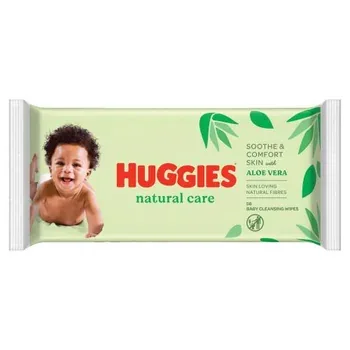 Huggies Natural Care servetele umede pentru copii | 56 bucati