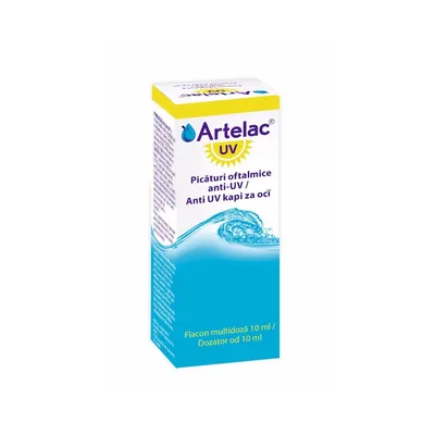 Artelac UV picaturi oftalmice, Bausch & Lomb | 10 ml