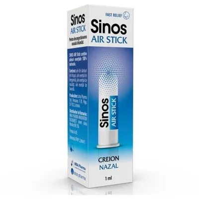 Creion nazal Sinos Air Stick, MBA Pharma | 1 ml
