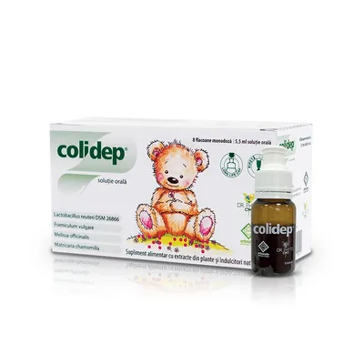 Colidep solutie, Dr.Phyto | 8 flacoane