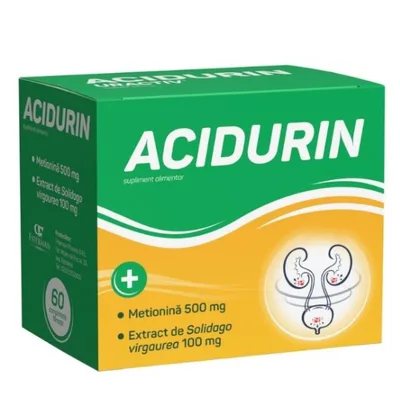 Acidurin, Terapia | 60 comprimate