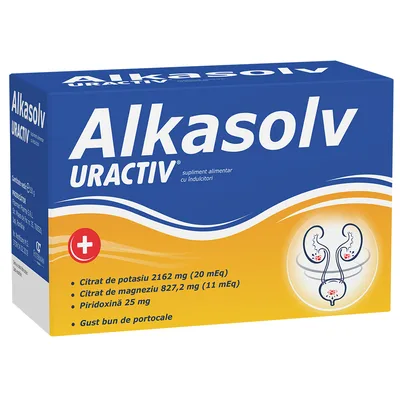 Uractiv Alkasolv, Fiterman | 30 plicuri