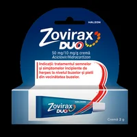 Zovirax Duo crema 50 mg/10 mg/g, Haleon | 2 g