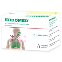 Erdomed, 225 mg granule pentru suspensie orală, Angelini | 10 plicuri